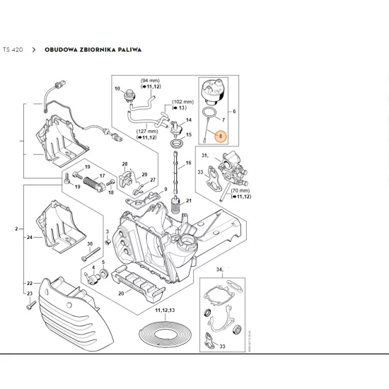 STIHL Linka 0000 350 0905